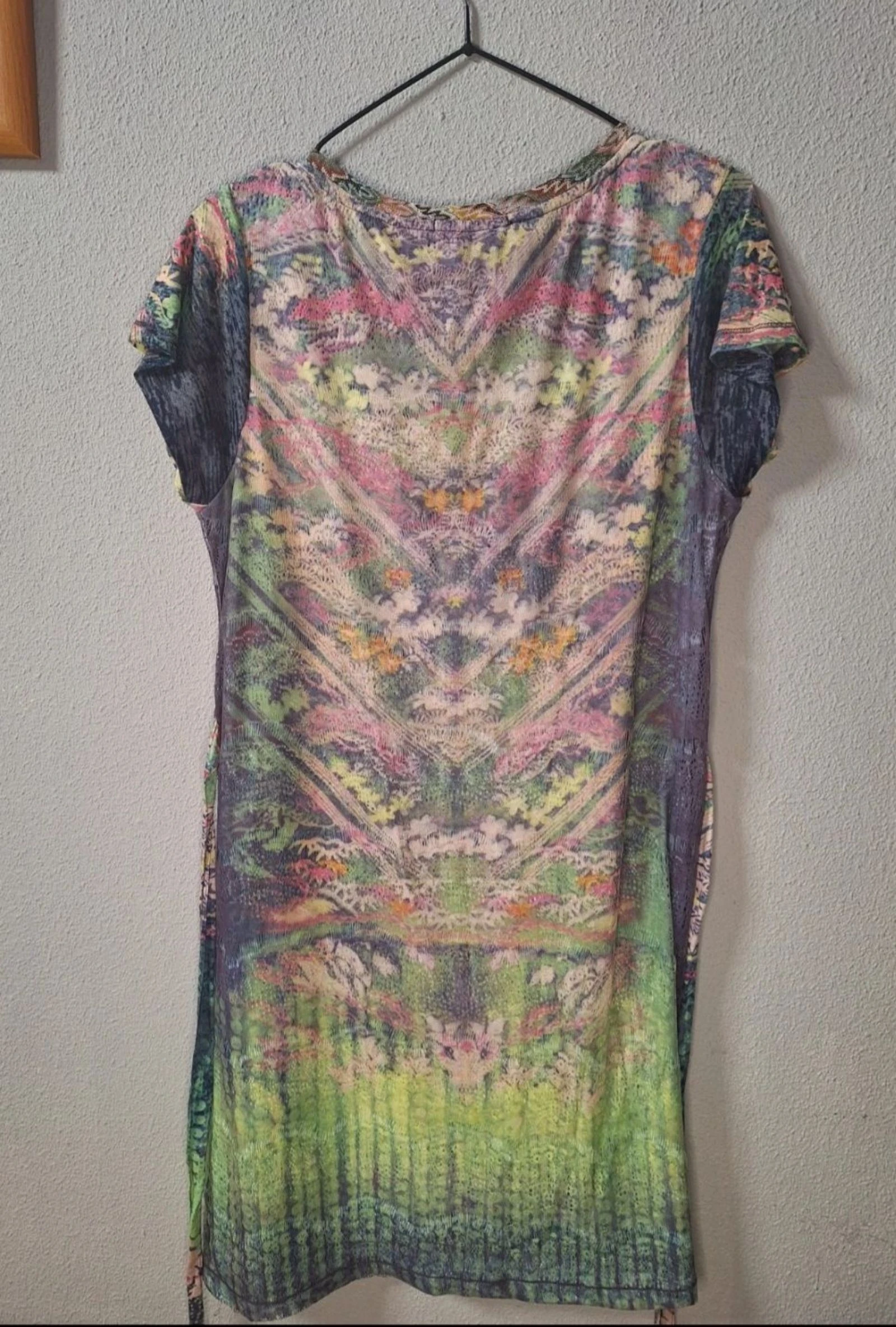 Custo Barcelona Dress XL 42 Multicolor | Printed | Summer – photo 5